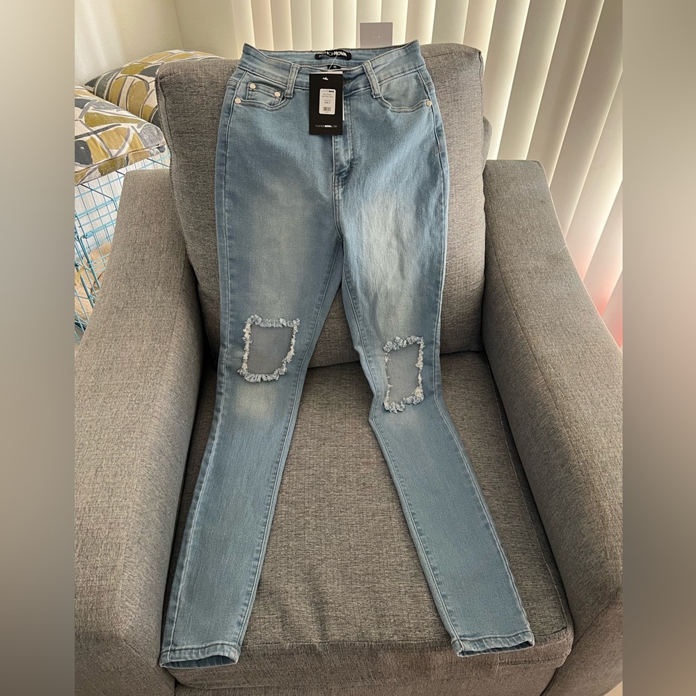 Holy jeans